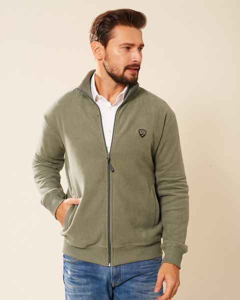 Sweter męski bawełniany matcha Platon Rozmiar - XL zdjęcie 1