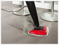 Mop parowy elektryczny do podłogi Vileda Steam Plus 1550W 0,4L Czarny