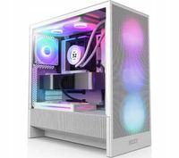 Obudowa do komputera NZXT H5 Flow RGB Midi Tower ATX Okno w obudowie Biały