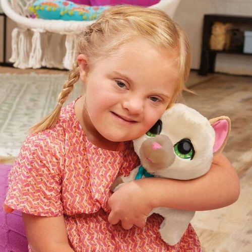 INTERAKTYWNA MASKOTKA FURREAL WALKALOTS KOTEK DUŻY KOT NA SMYCZY F8132 21cm na Arena.pl