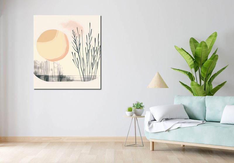 Obraz 90x100cm Pastelowy Wschód zdjęcie 2