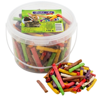 DAKO-ART Pałeczki Kolorowe paluszki ciastka przysmak królika gryzoni 150g