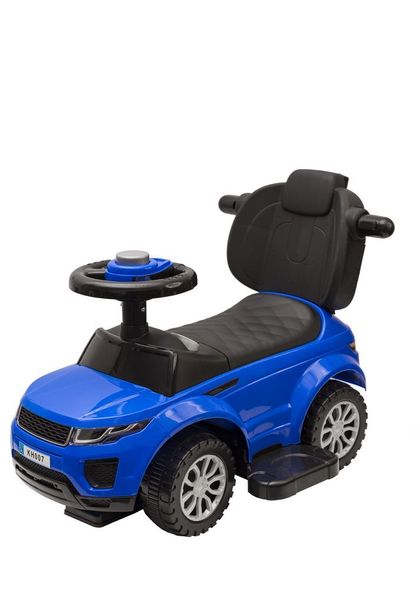 Jeździk odpychacz samochód 2w1 - niebieski zdjęcie 4