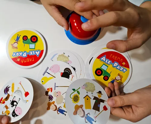 Ale-Pary z dzwonkiem - Farma - szalona gra dla dzieci na spostrzegawczość na Arena.pl