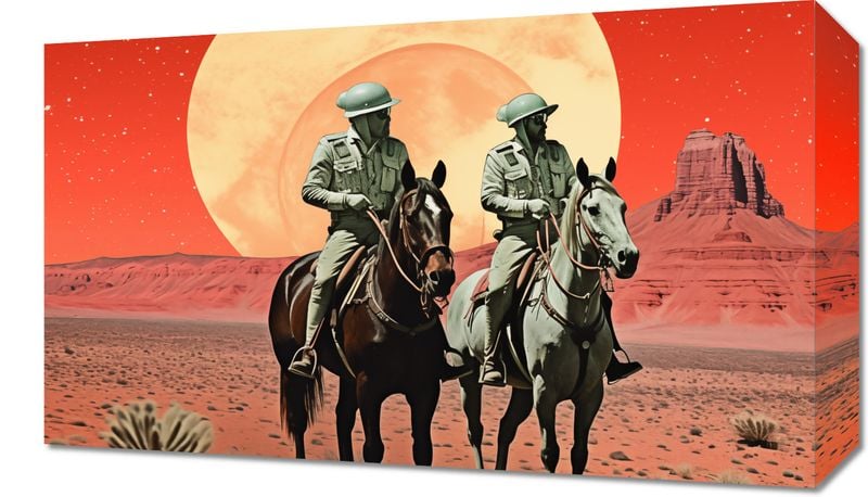 Obraz 50x30cm Patrol Kosmiczny zdjęcie 1