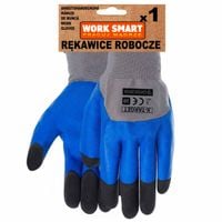 Rękawice Robocze Ochronne Powlekane Lateksem Wodoodporne 10