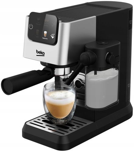 Kolbowy ekspres ciśnieniowy Beko Caffeexperto CEP5304X 1628 W czarny na Arena.pl