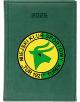 KALENDARZ A4 2026 DZIENNY terminarz z nadrukiem DLA KLUBU SPORTOWEGO LOGO