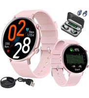2 x Zegarek SMARTWATCH RUBICON RNCE 98 + SŁUCHAWKI
