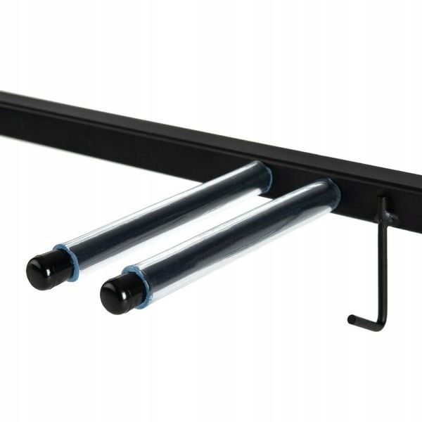 WIESZAK NA NARTY MONTOWANY DO ŚCIANĘ 4 PARY NART zdjęcie 4