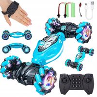 AUTO KASKADERSKIE SAMOCHÓD STEROWANY RĘKĄ GESTAMI +PILOT - AUTO 4X4 LED