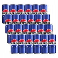 Napój gazowany Pepsi puszka zestaw 24x330 ml