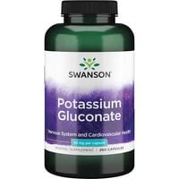 SWANSON Potassium Gluconate - Glukonian Potasu 99 mg (250 kaps.)