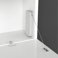 Rozwórka barkowa do szafek do klap biała 40N siła A