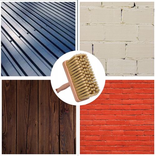 ŁAWKOWIEC 180 mm PL GĘSTY Pędzel Malarski Tapeciak 18cm CHLAPAK na Arena.pl