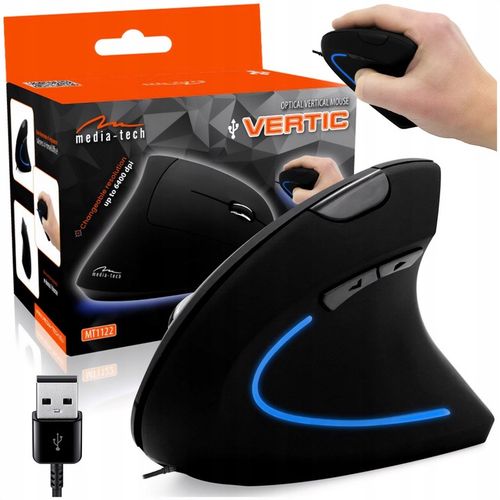Mysz Pionowa Wertykalna Ergonomiczna Vertic MT1122 na Arena.pl