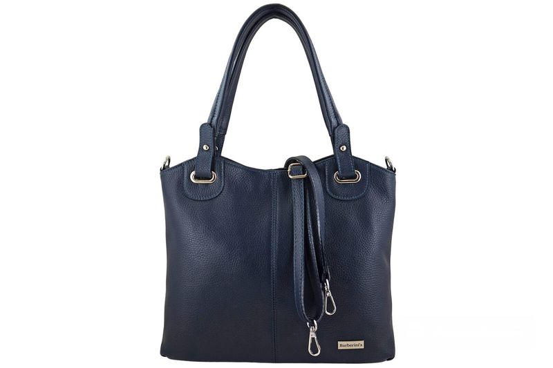 Codzienna duża torebka damska - Granatowa zdjęcie 2