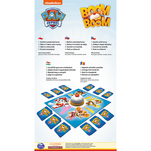 Gra Boom Boom Psi Patrol na Arena.pl