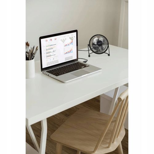 Wentylator USB do biura RETRO na biurko REGULACJA nachylenia Sygonix na Arena.pl