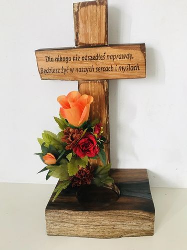 STROIKI na CMENTARZ STROIK na GRÓB drewniany KRZYŻ na Arena.pl