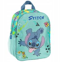 PASO PLECAK SZKOLNY PRZEDSZKOLNY JEDNOKOMOROWY DISNEY FLOWERS STITCH 3D
