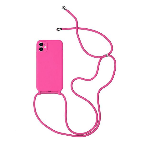 STRAP Silicone Case do Iphone 11 Pro Różowy zdjęcie 1