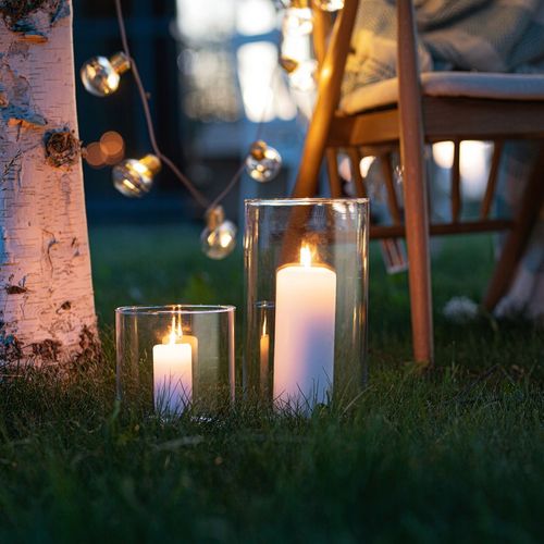 Wazon ŚWIECZNIK Lampion Cylinder 19 cm POJEMNIK Na Kompozycje na Arena.pl