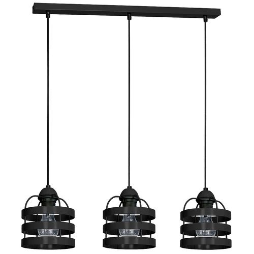 Lampa wisząca LARS BLACK 3xE27 na Arena.pl