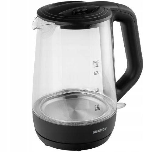 Czajnik Elektryczny 1,7L Szklany Podświetlany SMARTON WK 400 2200W na Arena.pl