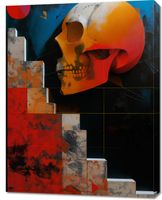 Obraz 70x90cm Erozja Krajobrazu