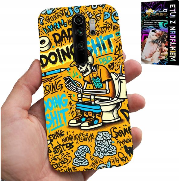 ETUI DO XIAOMI REDMI 9 - DOING SHIT KOŚCIOTRUP NA KIBLU CASE zdjęcie 1