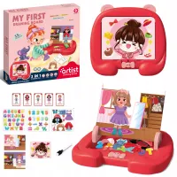 KREATYWNA TABLICA MAGNETYCZNA  ZESTAW