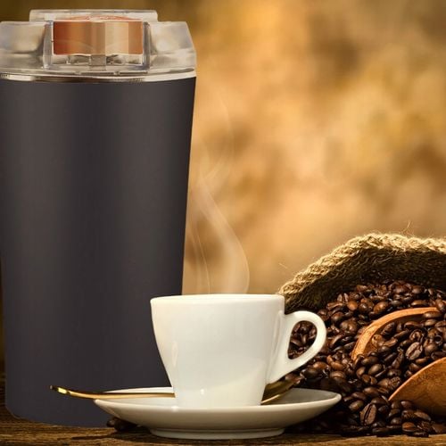 MŁYNEK DO MIELENIA KAWY ORZECHÓW PRZYPRAW ELEKTRYCZNY WYDAJNY MOCNY na Arena.pl