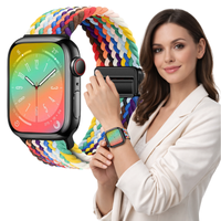 Pasek do Apple Watch 42mm 44mm 45mm 49mm opaska pleciony bransoleta KOLORY
