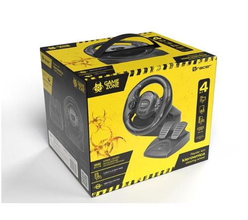 Kierownica + pedały Tracer Rayder 4w1 PC XBOX PS na Arena.pl