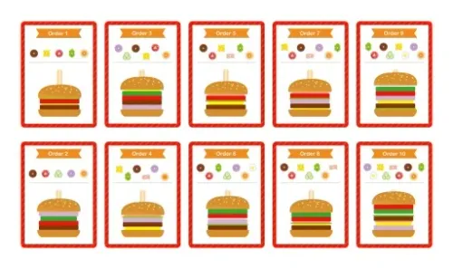 Restauracja Duży Drewniany Burger FSC WOOPIE GREEN na Arena.pl