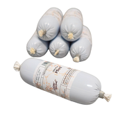 Kiełbaska z koniną i bobem monobiałkowy przysmak dla psa 97% mięsa