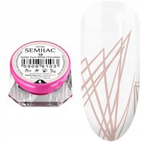 SEMILAC Żel do Zdobień Spider Gum 10 White Chocolate