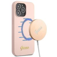 Guess GUHMP13LLSLMGLP iPhone 13 Pro / 13 6,1" jasnoróżowy/light pink hardca