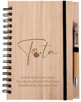 Zestaw Notatnik A5 notes PERSONALIZOWANY GRAWER prezent DLA taty