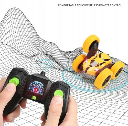 Samochód RC Zdalnie Sterowany 360 stopni 15km/h - Czerwony na Arena.pl