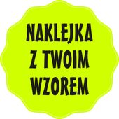 Naklejki z twoim LOGO ETYKIETY WLEPKI OKRĄGŁE NADRUK REKLAMOWE 160 szt