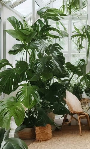 Monstera Deliciosa, Piękna , DUŻA ~ 50 cm na Arena.pl