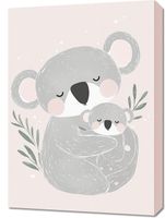 Obraz 50x70cm Wzory dla Dzieci, Dziewczynki i Chłopca - Koale