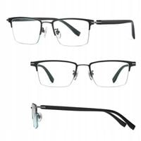 ULTRALEKKIE okulary Zerówki TYTANOWE Blue Light do Komputera Oprawki Męskie