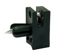 przelotka drutu mocowana na bolec pd/b zielona - przelotka