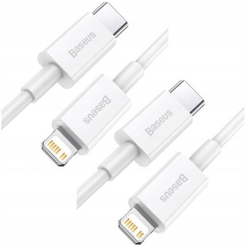 2x Baseus Kabel USB-C Lightning 1,5m 20W do iPhone 11 12 13 14 PRO MAX na Arena.pl