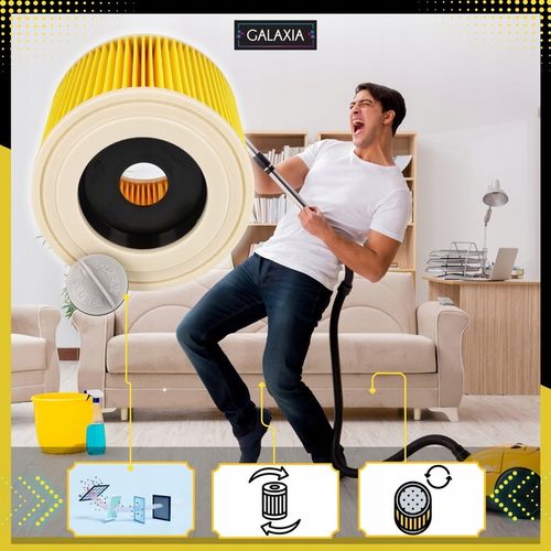 3x FILTR DO ODKURZACZA KARCHER WD3 Filtry 3 SZT WD 3 MV3 WD2 SE4001 KWD3 na Arena.pl