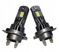 Żarówki LED H7 Homologacja 80W 20000LM 6500K 1000% Canbus Mocne 2 Szt.