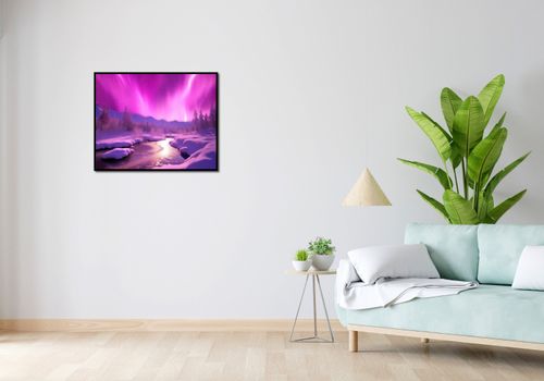 Plakat 76x60,5cm Aurora Nad Niebiem na Arena.pl